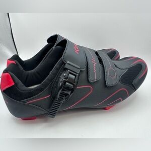 KESCOO Cycling Shoes EU 46 US Men 12 Black Red Peloton Delta Cleats